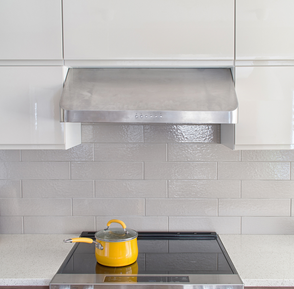 Installing a shop range hood